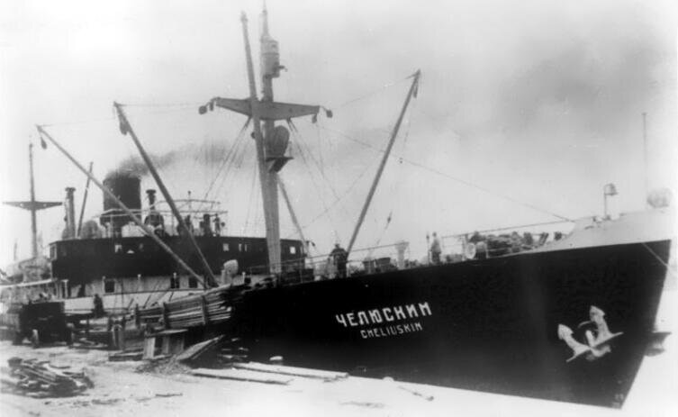    Пароход «Челюскин» летом 1933 года в Ленинграде Фото: общественное достояние