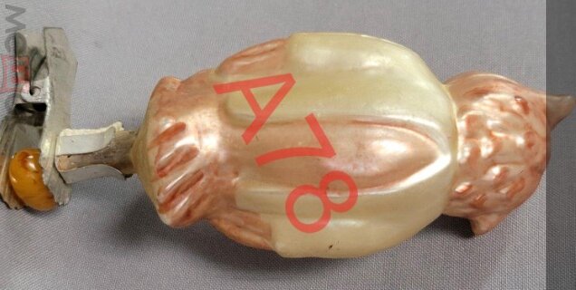 Доктор Сова, елочная игрушка из набора Золотой ключик, артель Культигрушка, СССР, фото с сайта Мешок