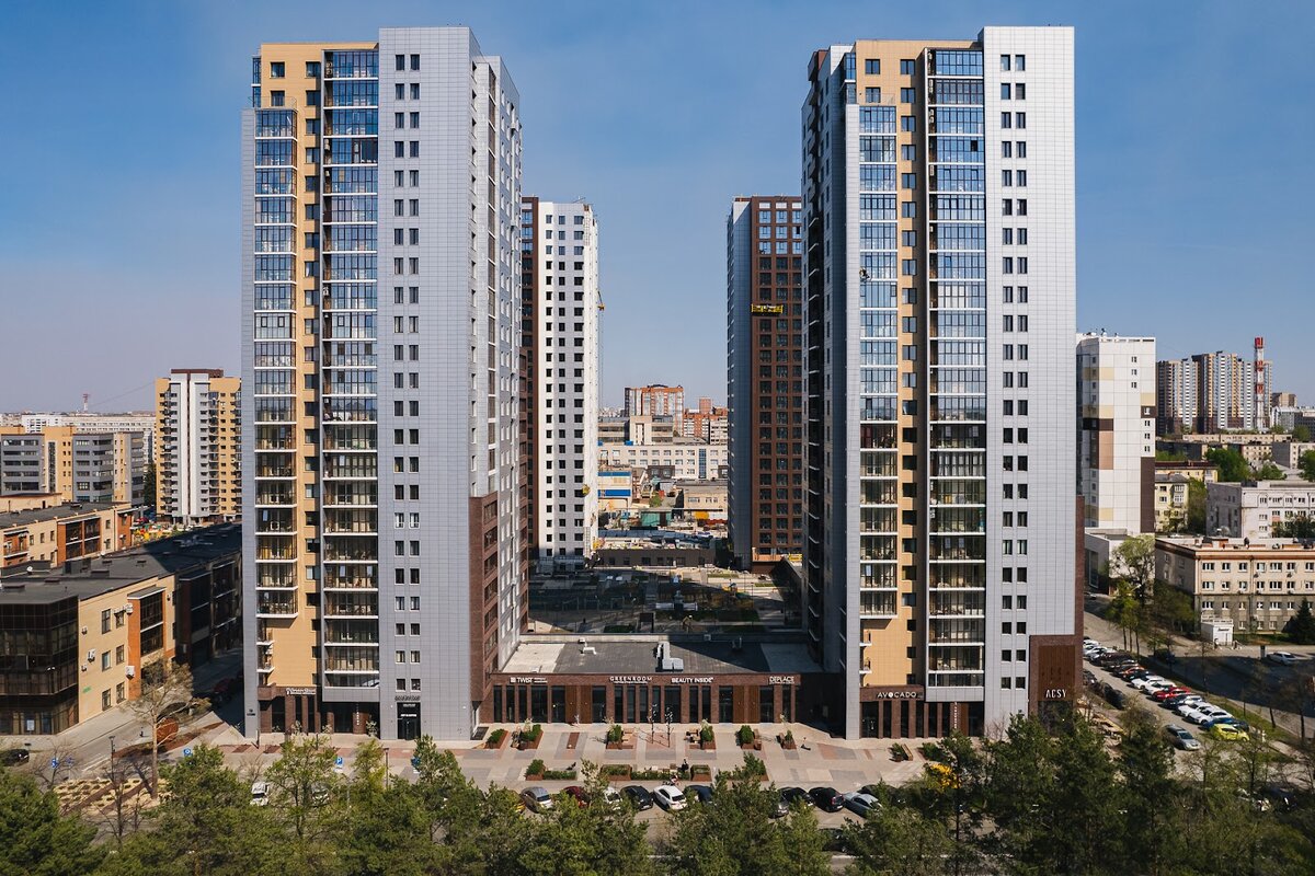 Жилой квартал “Лесопарковый” находится в самом сердце Челябинска: тихий центр, городской бор – в пешей доступности.