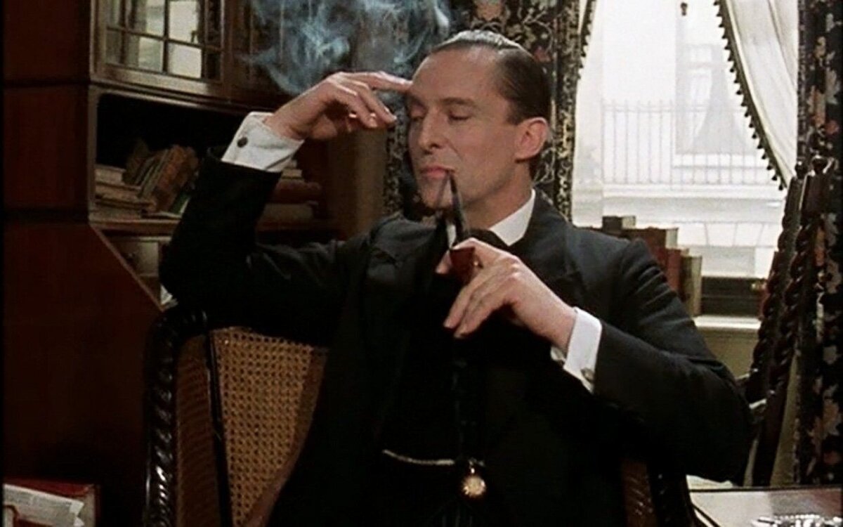  Фото из сериала «Приключения Шерлока Холмса». 