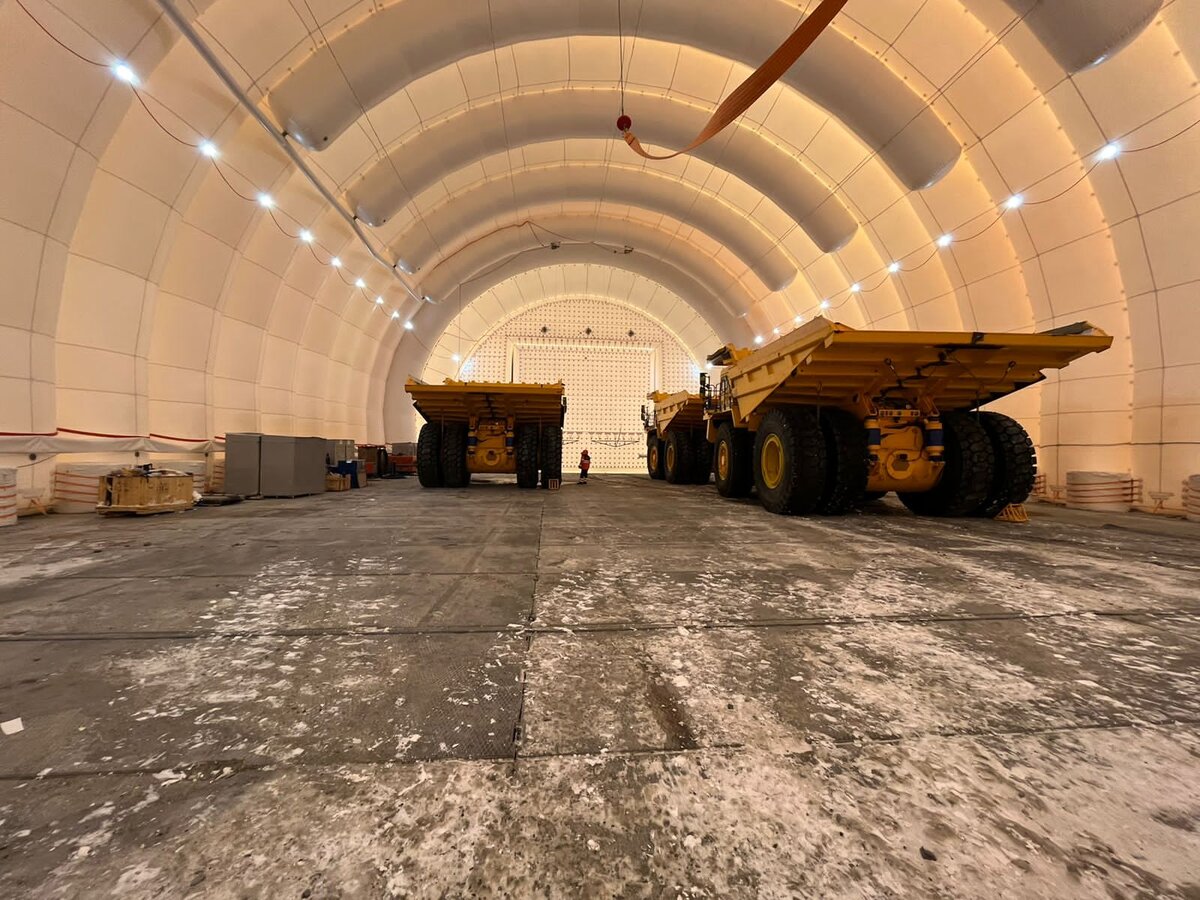 Хранение карьерной техники angar-pnevmo.com