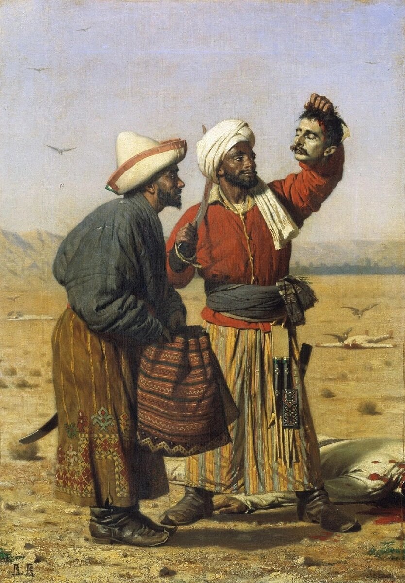 В. В. Верещагин "После удачи", 1868-69