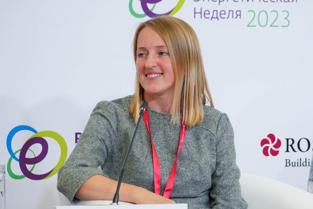    Наталья Курчакова на Российской энергетической неделе. Фото Сергея Шинова / photo.roscongress.org Анна Послянова