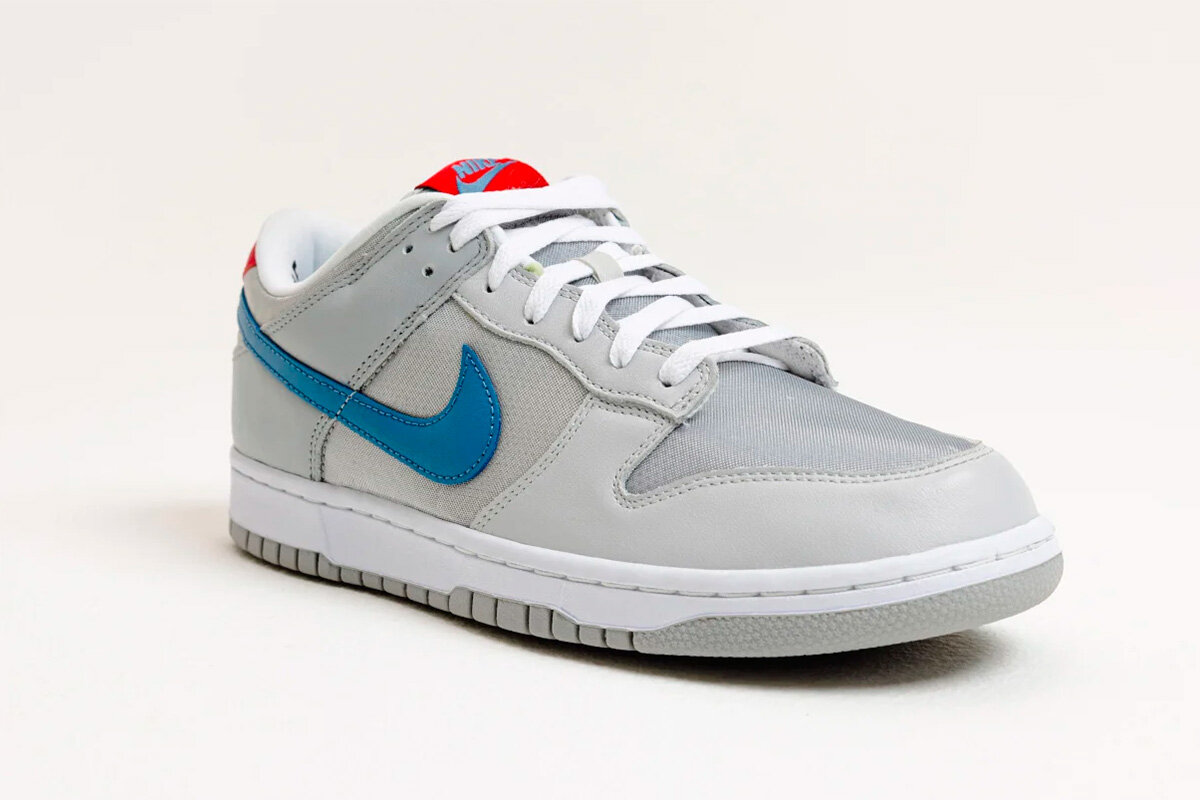 Dunk Low «Silver / Blue» Александр (Nike Fans)  📷
