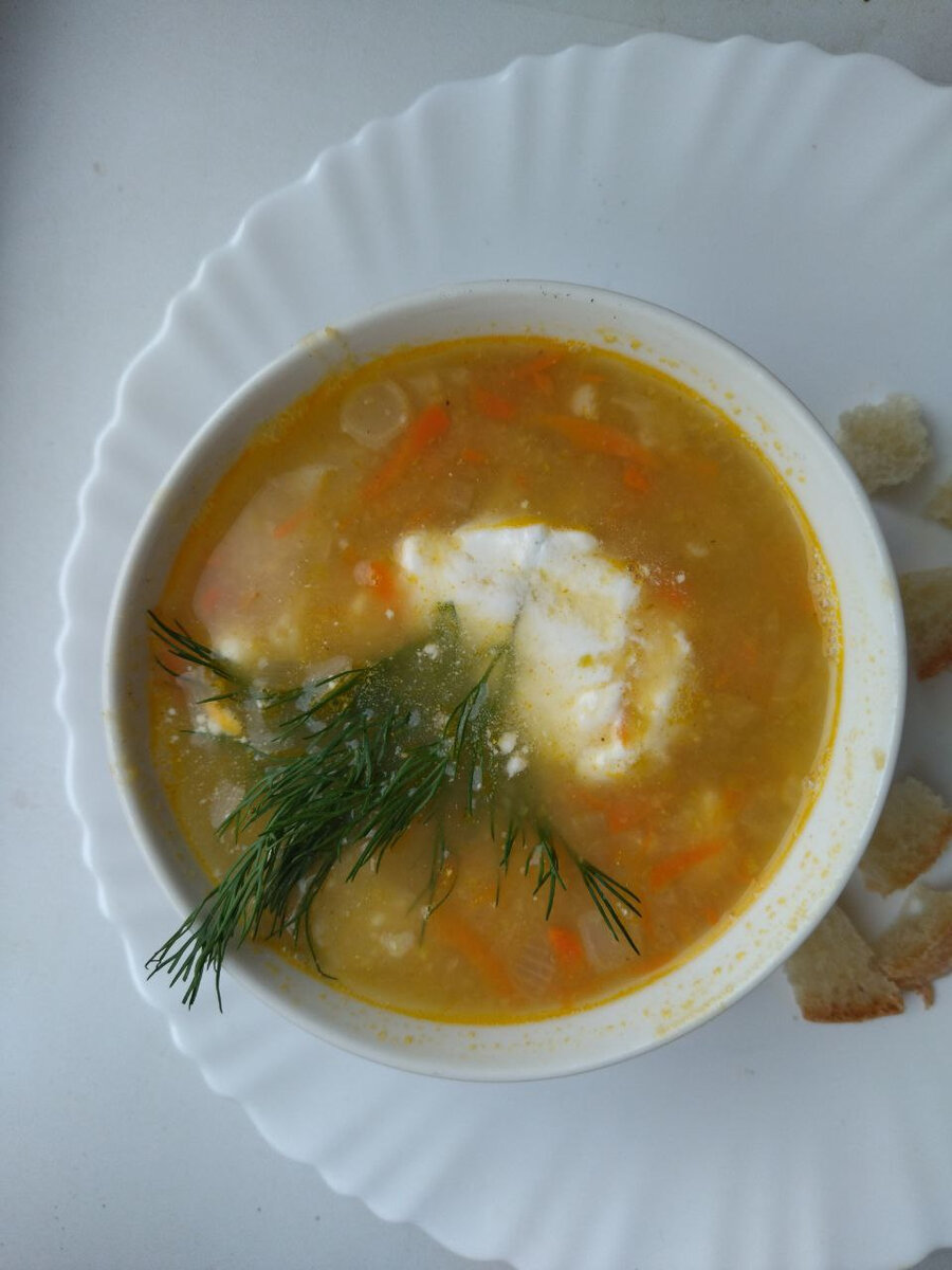 Вкусный и сытный обед. 