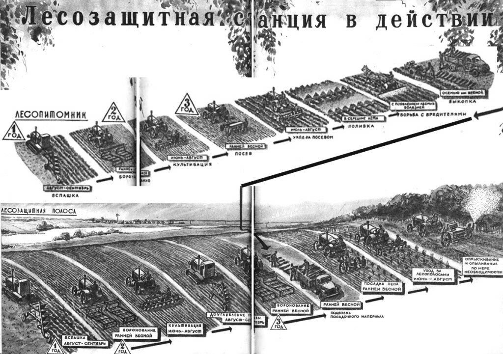 Многие помнят про план поворота сибирских рек для орошения степных и пустынных территорий юга СССР.-3