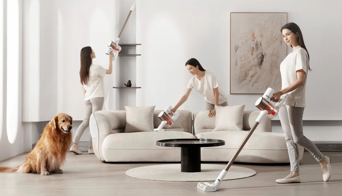 Пылесос G10 Plus подойдёт для уборки любых поверхностей в доме. Источник: mi.com