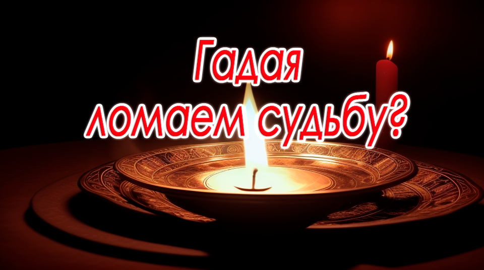 О вреде гаданий и предсказаний + Молитва Освобождения Судьбы. Картина: Елисей Михайлов.