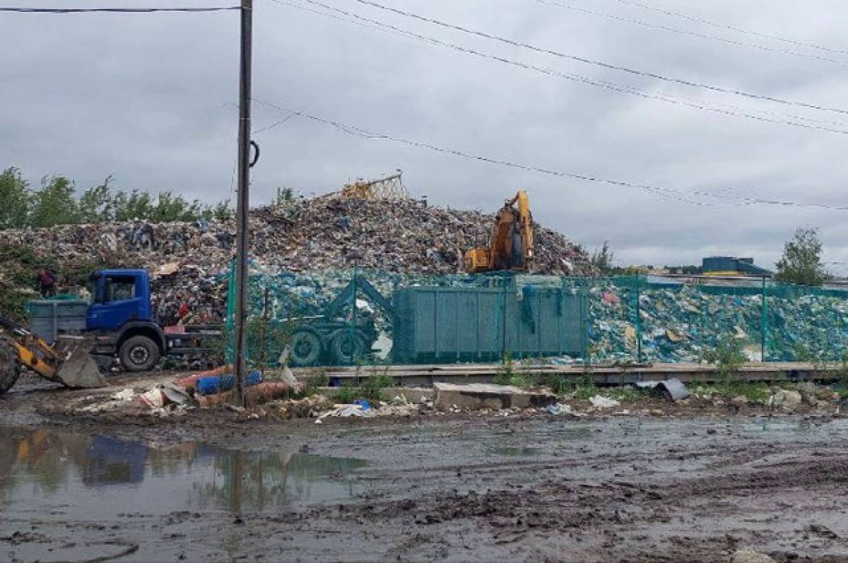    На станции перегрузки отходом обнаружили серьезные нарушения