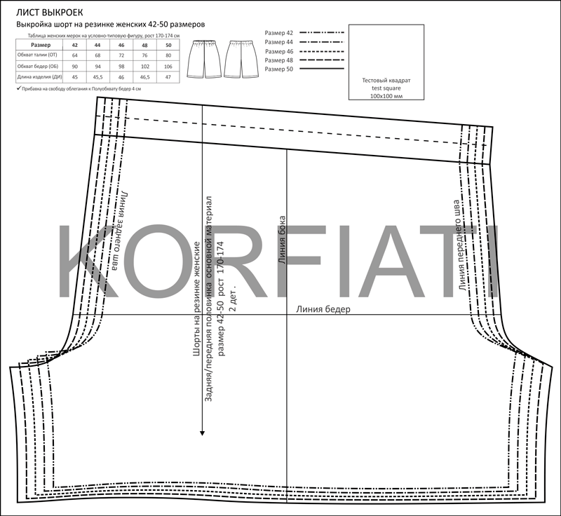 Выкройка шорт женских. Выкройка шорт женских на резинке. Выкройка трикотажных шорт. Шорты трикотажные женские выкройка.
