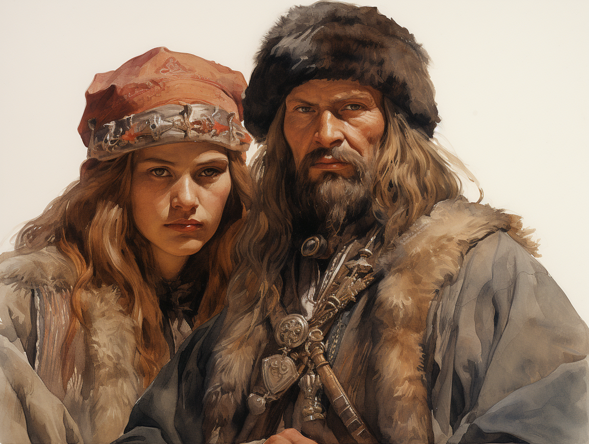 Портрет мужчины и женщины / © WOH (Darya Vyunova)
