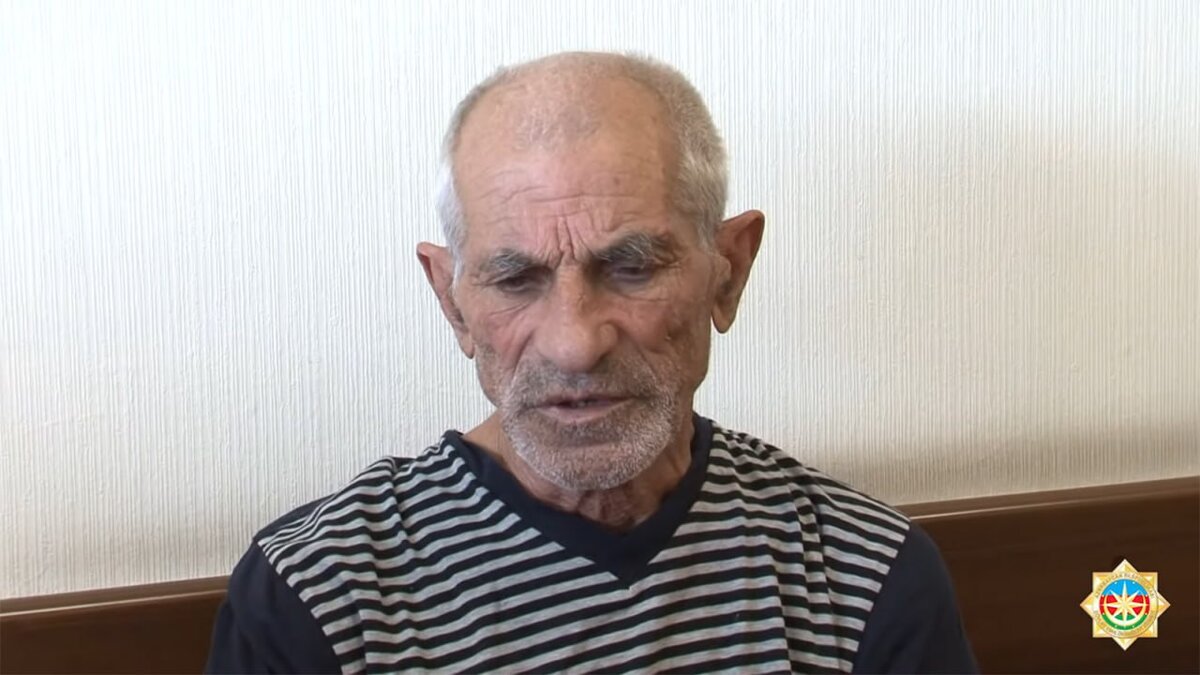 Служба госбезопасности Азербайджана опубликовало видео допроса с задержанным Мадатом Бабаяном © Photo : official site of DTX of Azerbaijan