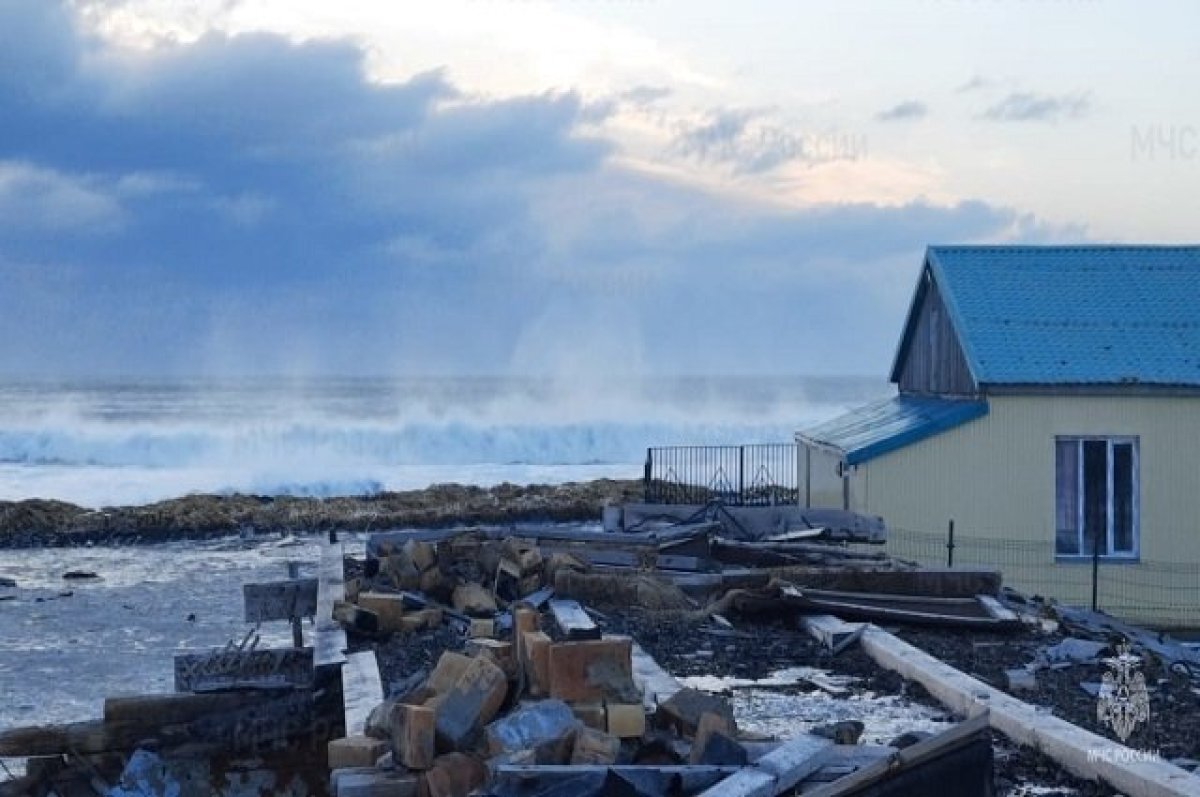    Перелив песчаных кос ожидается в районе села Апука на Камчатке