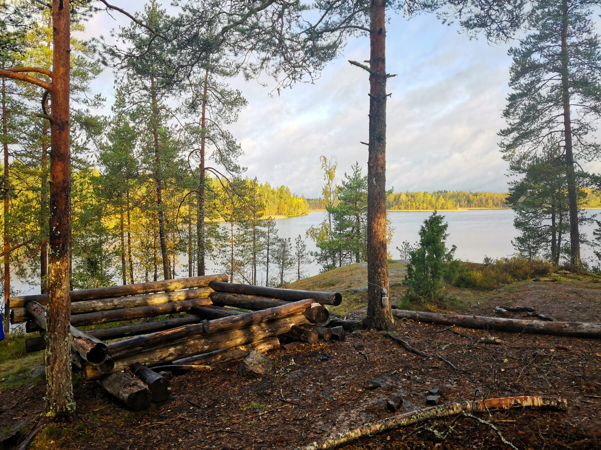 Стоянка в мою вторую ночь