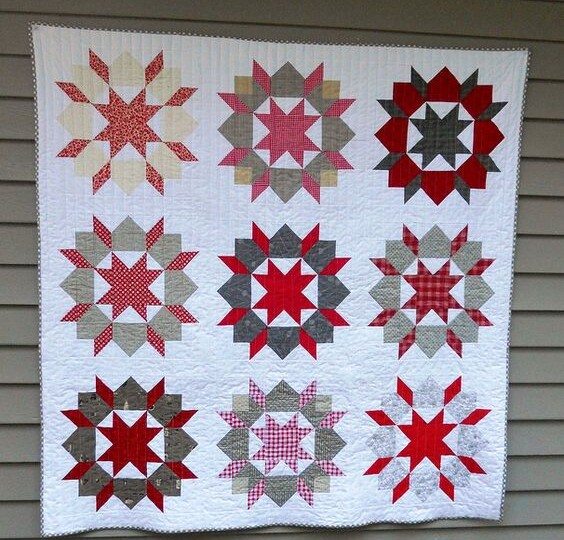 Звезда в обмороке. Разбираем один из самых красивых блоков в лоскутном шитье