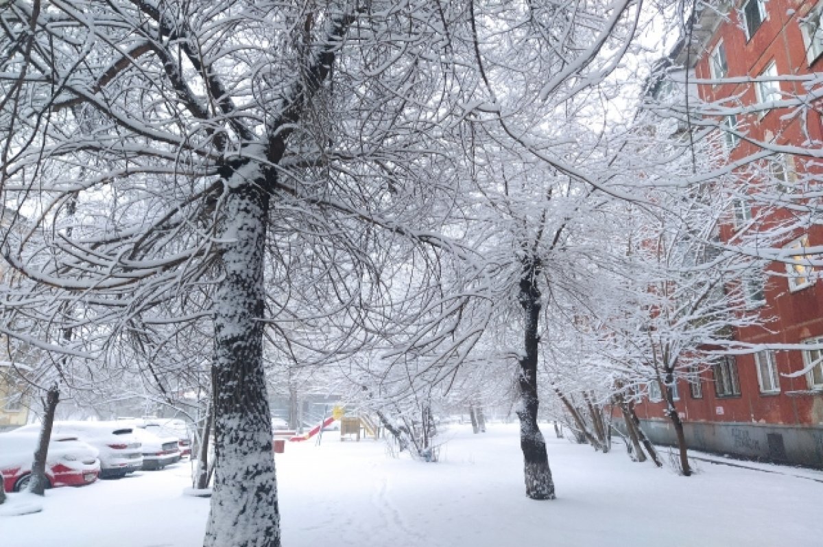    Из-за снегопадов в 13 районах Коми объявлено штормовое предупреждение