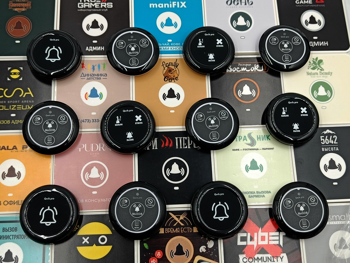 Кнопки вызова персонала QWIK.PRO