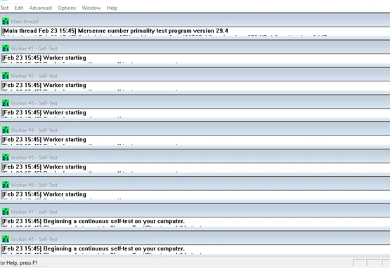 Используйте такую ​​программу, как Prime95, для стресс-тестирования вашего процессора перед разгоном.