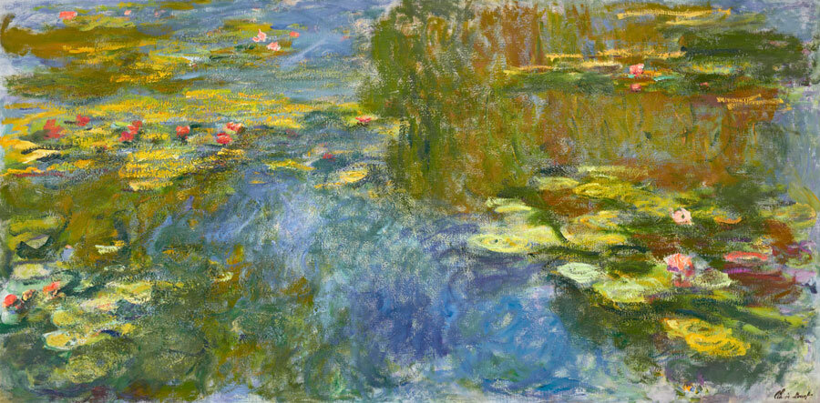 Клод МОНЕ Пруд с кувшинками. 1917–1919 Фото: Christie’s
Источник: nytimes.com
