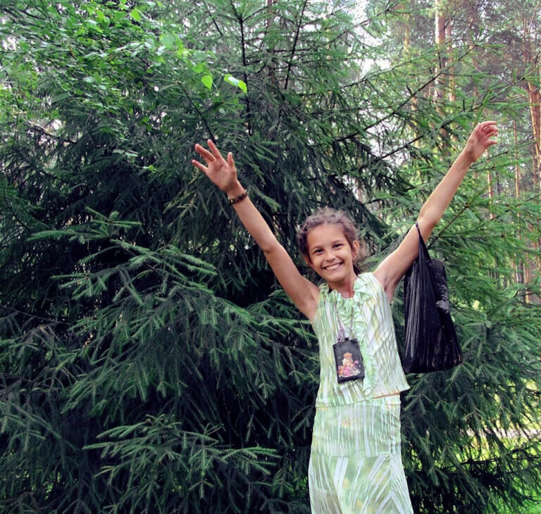 Мария в возрасте 11 лет (2013 год). Фото: из личного архива М. Куфиной | Гласная 