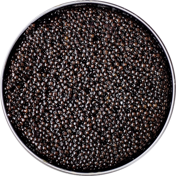 Чëрная икра белуги. 