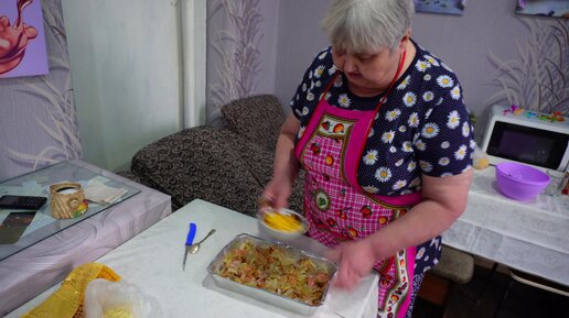 Рыба с овощами в духовке