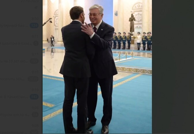  Фото: скрин видео пресс-служба президента РК