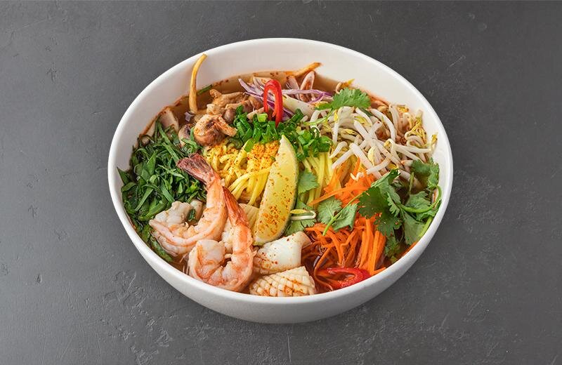 Рамен с морепродуктами из меню ТОКИО-CITY