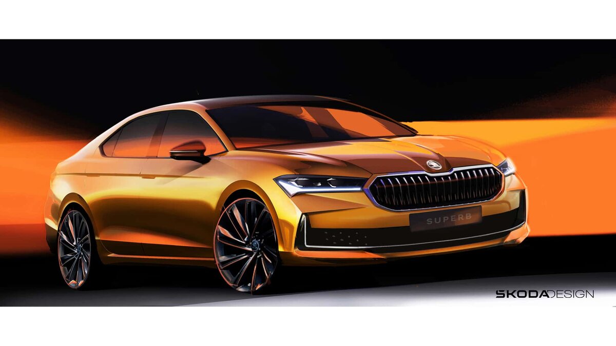 Прямо скажем, ничего сверхнового в дизайне нового Superb нет