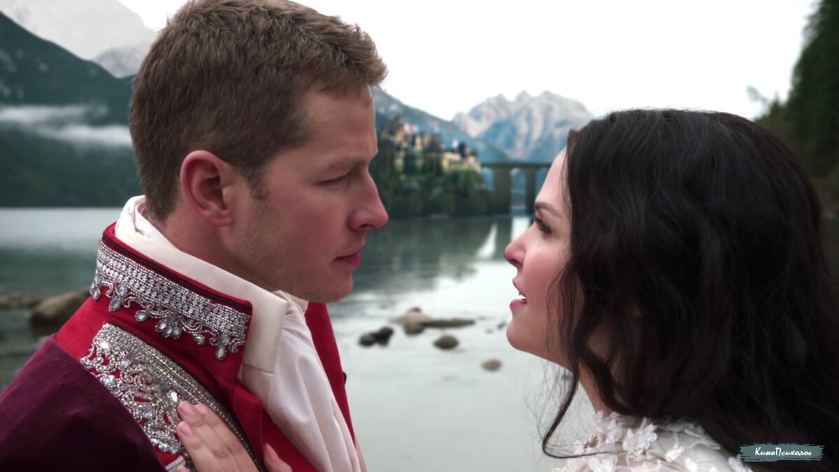 "Однажды в сказке", скриншот. Прекрасный Принц и Белоснежка.