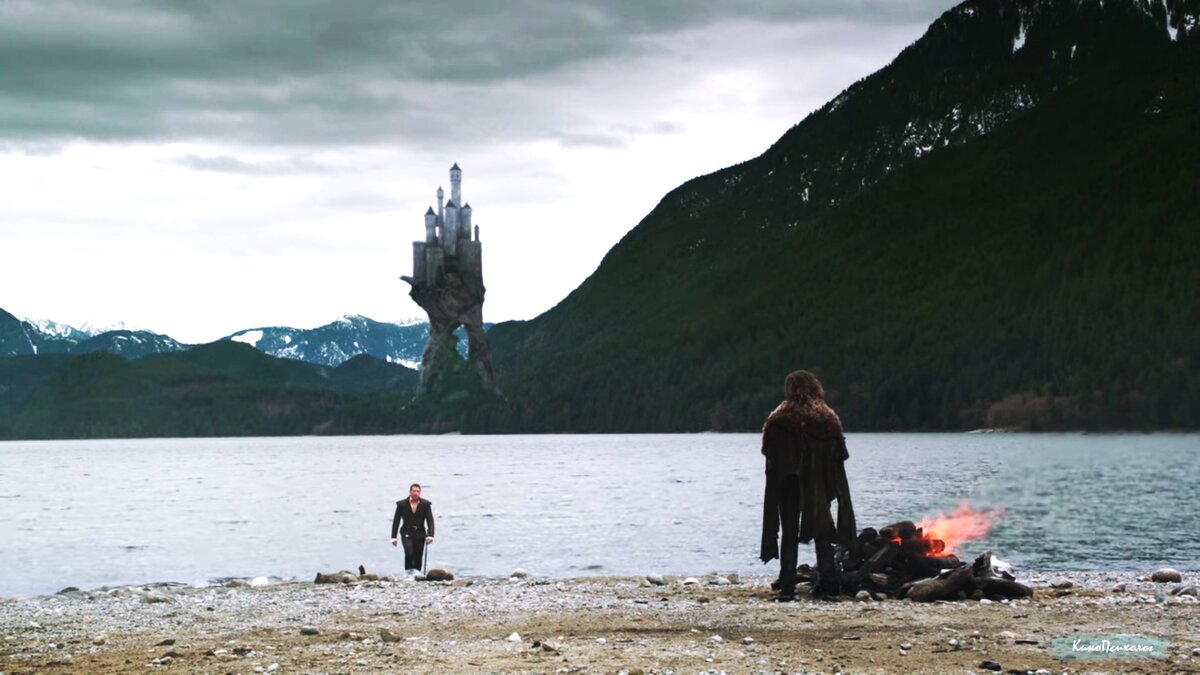 "Однажды в сказке", скриншот. Принц и Румпельштильцхен.