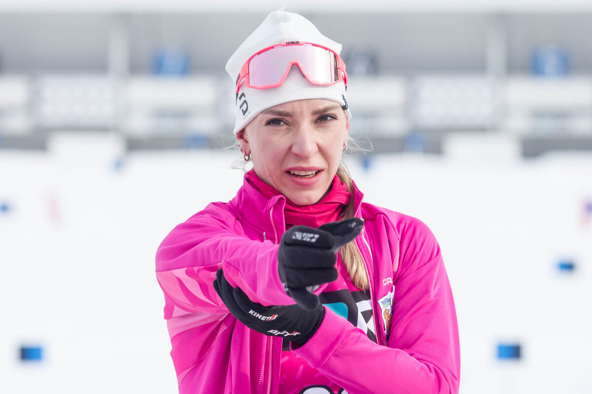 Чемпионка России по биатлону Екатерина
