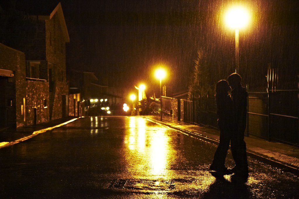 Шел я вечером поздно. Гулять ночью. "Дождливый вечер". Ночная прогулка. Прогулка по ночному городу.