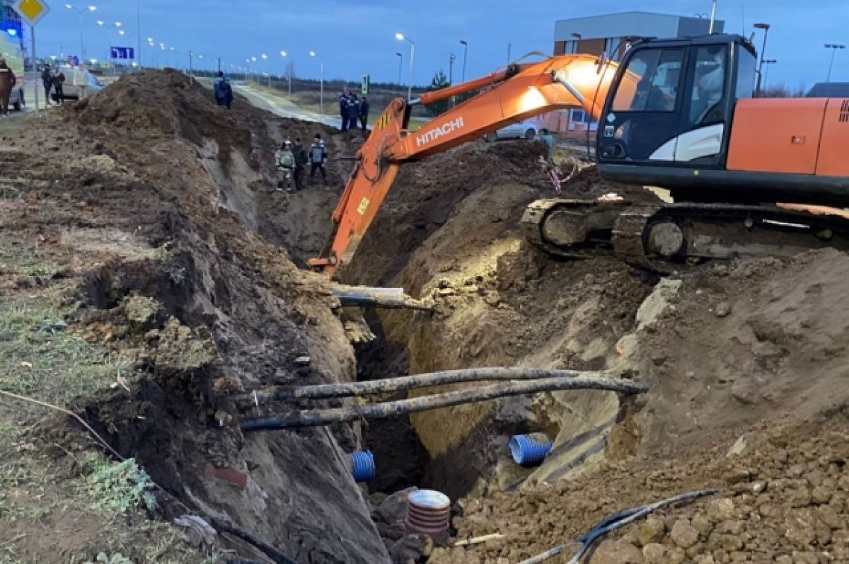    В Татарстане мужчина погиб во время прокладки труб.