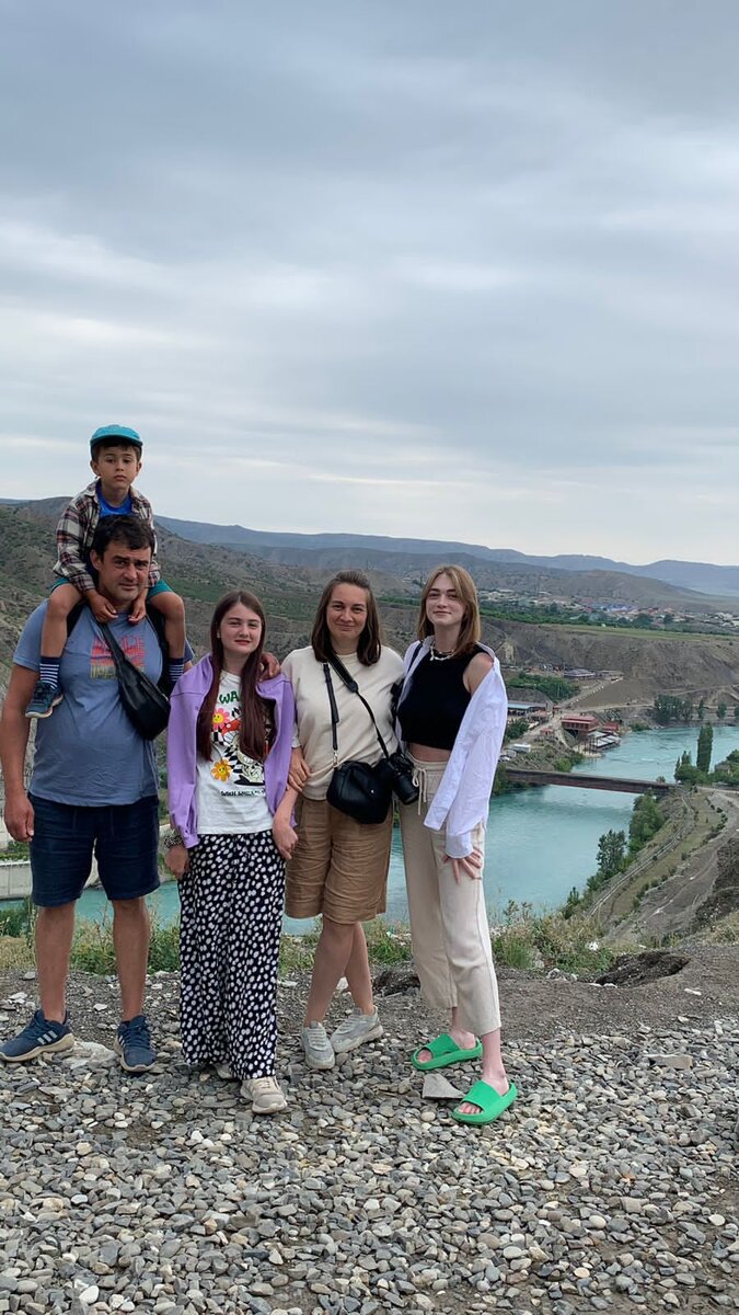 Вид на Сулакский каньон