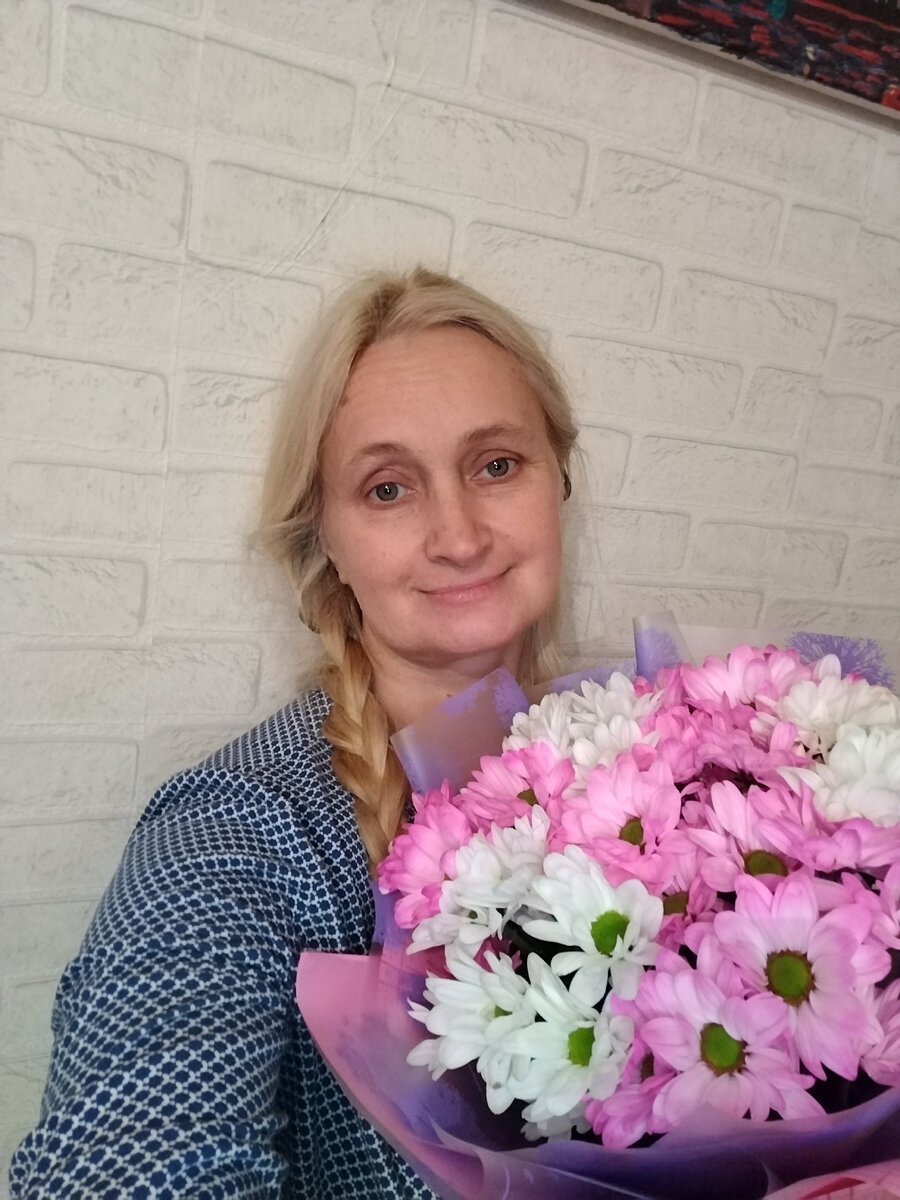 Такой яркий букет в дождливый день ❤ от Катюши