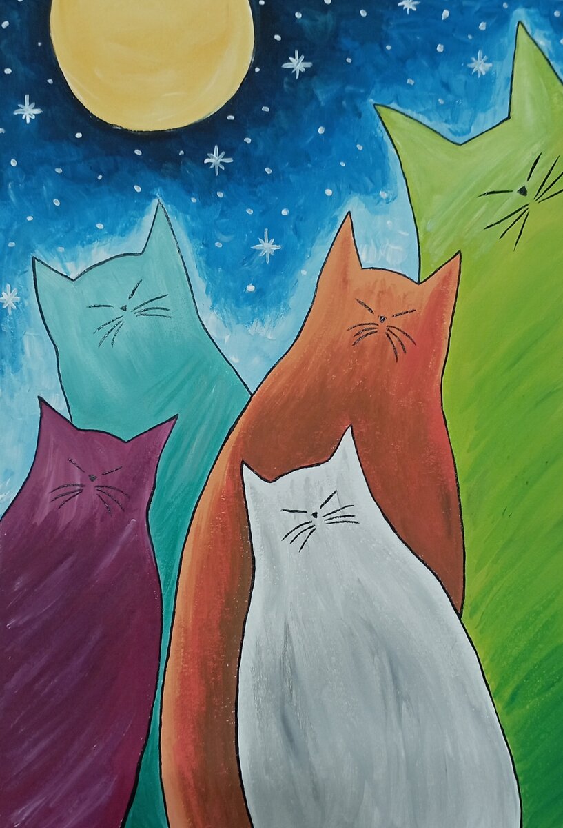 спящие коты