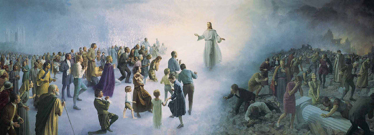 Второе пришествие Иисуса Христа. Источник: https://ru.pinterest.com/pin/303500462380791873/
