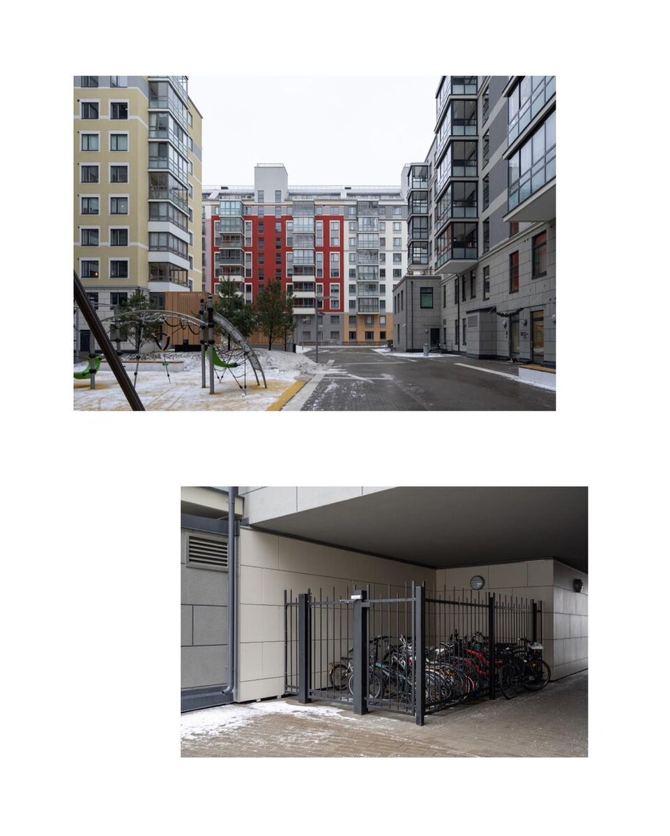 Как выглядит двор и парадная