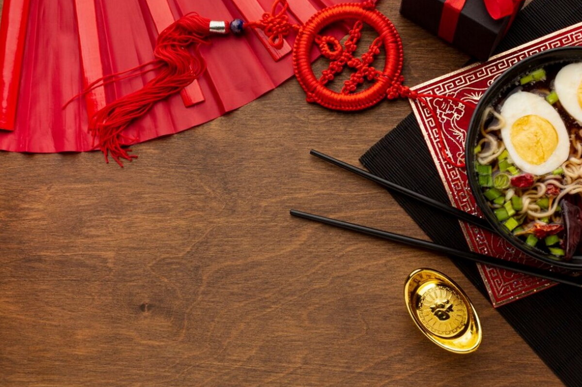    Дракон оценит сервировку стола в китайском стилеФото: ru.freepik.com/author/freepik