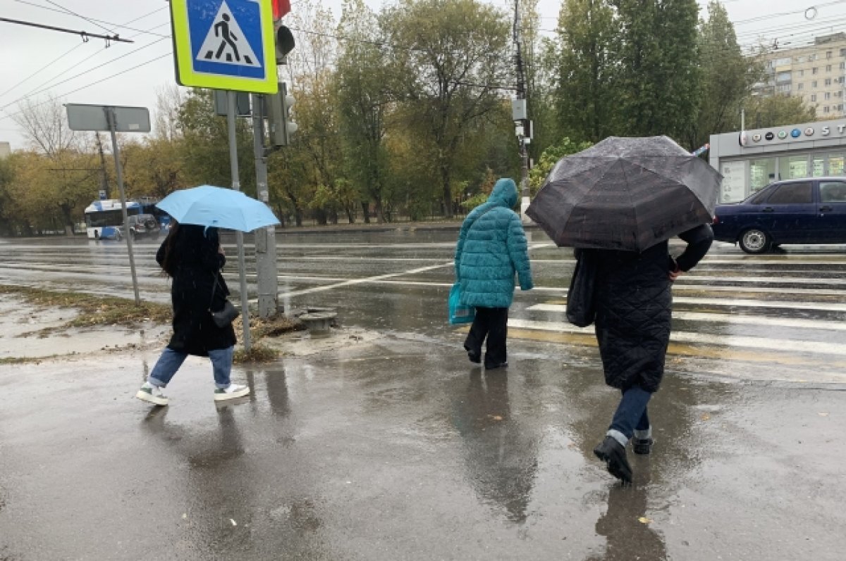    В Ростове 3 ноября будет пасмурно и пойдёт дождь