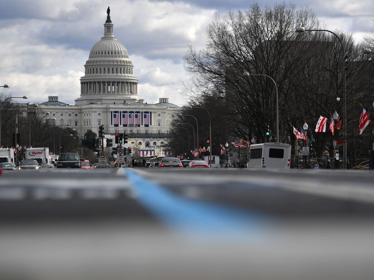    Вид на Капитолий в Вашингтоне© РИА Новости / Владимир Астапкович
