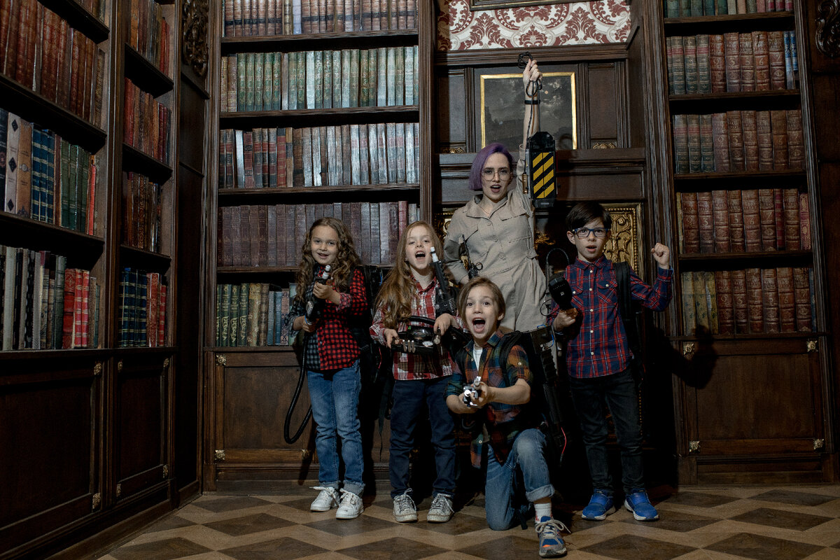 Детский  день рождения в стиле Охотники за привидениями