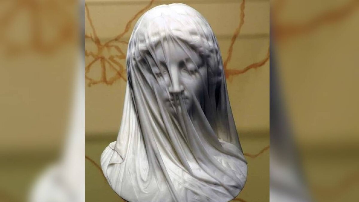 Антонио Коррадини. «Бюст дамы под вуалью»