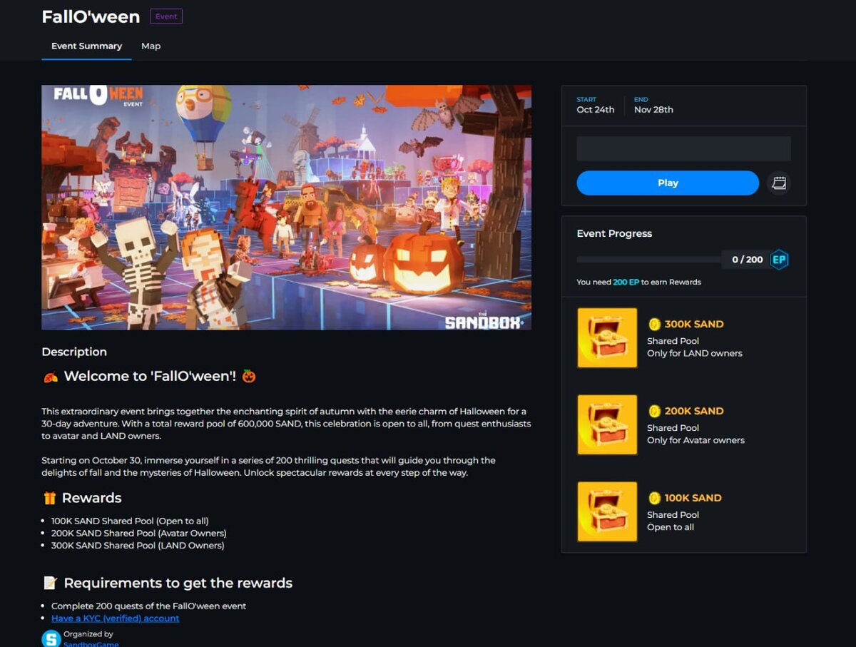 FallO'ween event 2023.