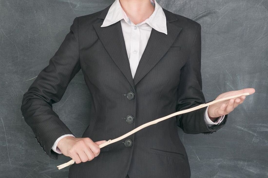 Активное воспитание "из-под палки"...