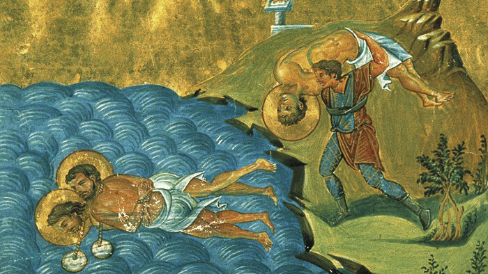 МУЧЕНИКИ ДАСИЙ, ГАИЙ И ЗОТИК. ФОТО: WWW.PRAVOSLAVIE.RU