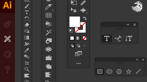 Панель инструментов в иллюстраторе | Пропала панель инструментов | Добавить новый инструмент