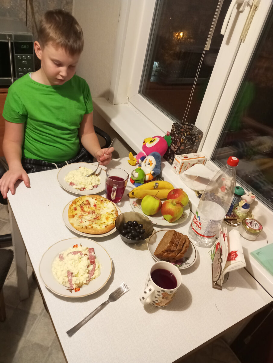 Фото автора. Ужин. 