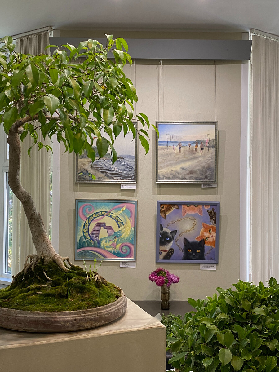 Выставка "Академгородок в квадрате". Новосибирск, ДУ СО РАН, сентябрь 2023